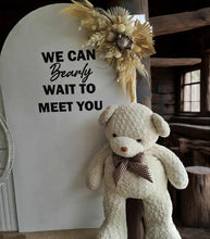 Load image into Gallery viewer, Baby shower – Nude colour XL bear - HIRE ONLY
