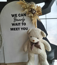 Load image into Gallery viewer, Baby shower – Nude colour XL bear - HIRE ONLY
