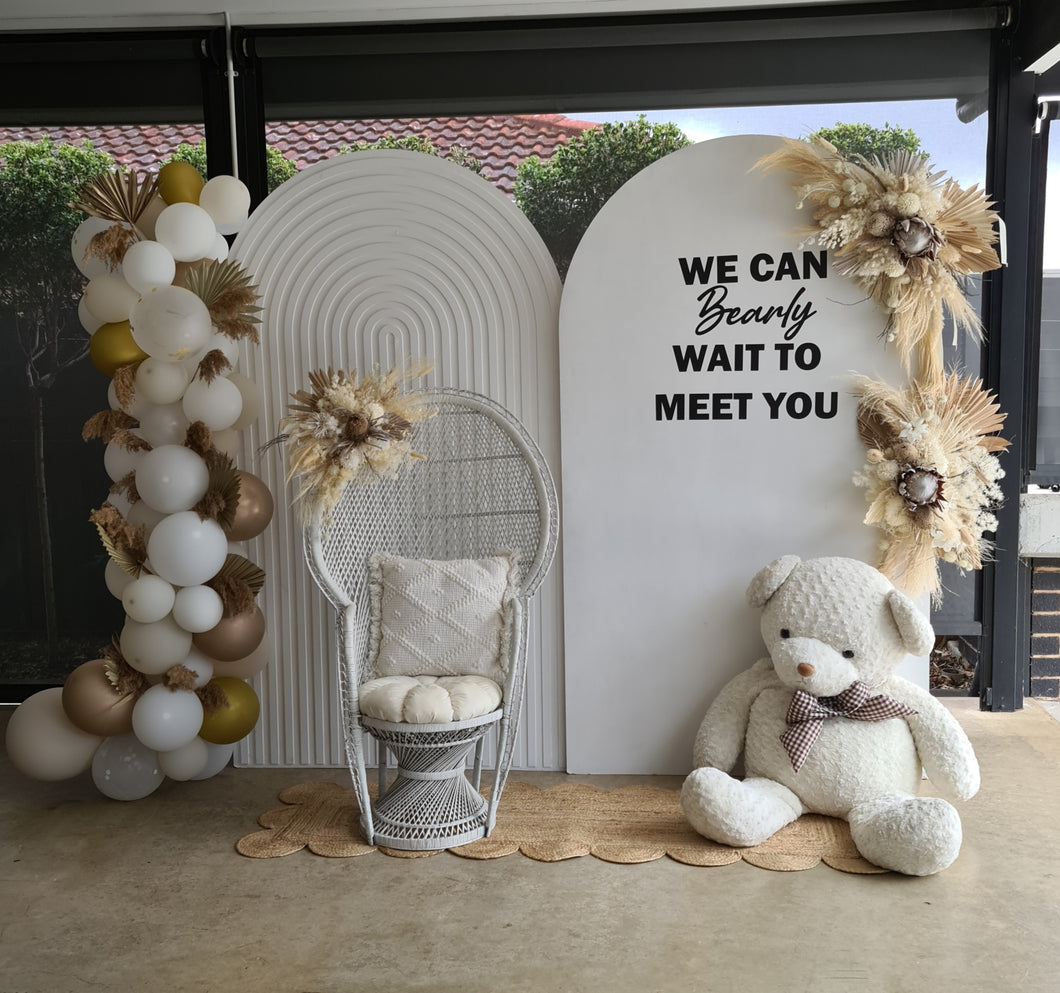 Baby shower gender reveal – Deluxe Package - HIRE ONLY
