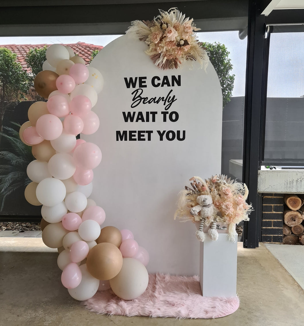 Baby girl – Baby shower Basic Package Style 2 - HIRE ONLY