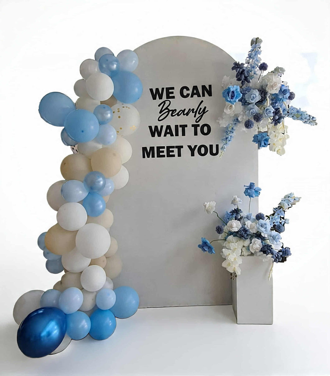 Baby boy – Baby shower Basic Package Style 1 - HIRE ONLY