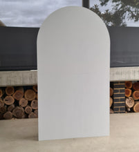 Load image into Gallery viewer, Foldable plain white arch backdrop - 1.8m - HIRE ONLY
