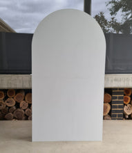 Load image into Gallery viewer, Foldable plain white arch backdrop - 1.8m - HIRE ONLY
