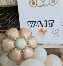 Load image into Gallery viewer, Baby shower neutral welcome sign (easel, board &amp; balloons) - HIRE ONLY
