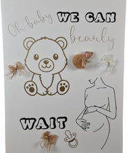 Load image into Gallery viewer, Baby shower neutral welcome sign (easel, board &amp; balloons) - HIRE ONLY
