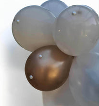 Load image into Gallery viewer, Baby shower neutral package w Queen peacock chair - HIRE ONLY
