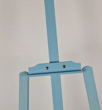 Load image into Gallery viewer, Blue wash wooden easel – 1.55m - HIRE ONLY

