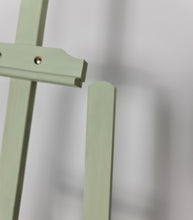 Load image into Gallery viewer, Sage green wooden easel – 1.55m - HIRE ONLY
