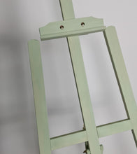 Load image into Gallery viewer, Sage green wooden easel – 1.55m - HIRE ONLY
