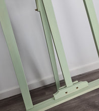 Load image into Gallery viewer, Sage green wooden easel – 1.55m - HIRE ONLY
