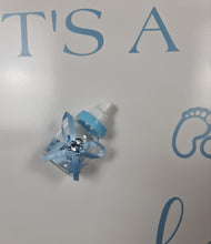 Load image into Gallery viewer, Baby shower – BABY BOY - blue welcome sign (easel &amp; board) - HIRE ONLY
