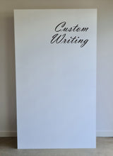 Load image into Gallery viewer, Popular rectangular white backdrop – 2.1m tall - HIRE ONLY

