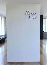 Load image into Gallery viewer, Popular rectangular white backdrop – 2.1m tall - HIRE ONLY
