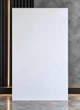 Load image into Gallery viewer, Popular rectangular white backdrop – 2.1m tall - HIRE ONLY
