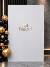 Load image into Gallery viewer, Popular rectangular white backdrop – 1.9m tall - HIRE ONLY
