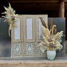 Load image into Gallery viewer, Deluxe Boho Backdrop &amp; Flowers package - Option 1 - HIRE ONLY
