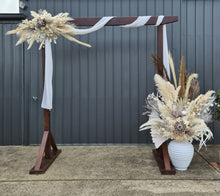 Load image into Gallery viewer, Wooden Arbour Boho Package - HIRE ONLY
