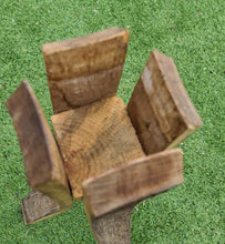 Load image into Gallery viewer, Rustic flower stand (no flowers) 1m tall - HIRE ONLY
