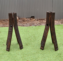 Load image into Gallery viewer, Rustic flower / mirror stand (no flowers/mirror) - 77cm tall - HIRE ONLY
