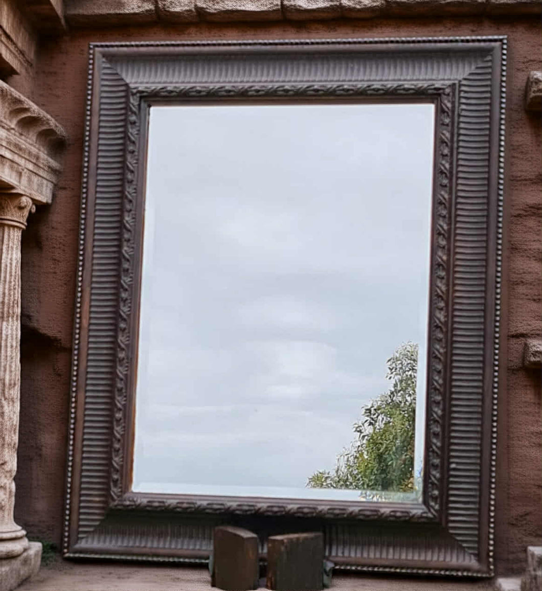 Rustic mirror for welcome sign - HIRE ONLY