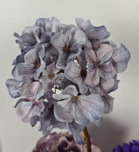 Load image into Gallery viewer, Purple / violet floor / plinth flowers - HIRE ONLY

