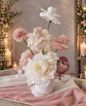 Load image into Gallery viewer, Boho blush romantic table / aisle flowers - HIRE ONLY
