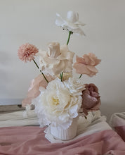 Load image into Gallery viewer, Boho blush romantic table / aisle flowers - HIRE ONLY
