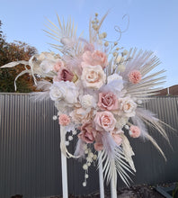 Load image into Gallery viewer, Boho blush romantic hanging flowers LARGE - HIRE ONLY
