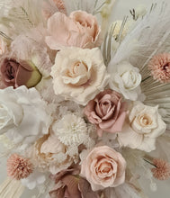 Load image into Gallery viewer, Boho blush romantic hanging flowers LARGE - HIRE ONLY
