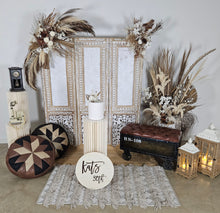 Load image into Gallery viewer, Boho rustic set up package – Option 1 - HIRE ONLY
