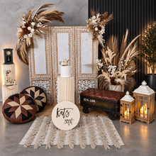 Load image into Gallery viewer, Boho rustic set up package – Option 1 - HIRE ONLY
