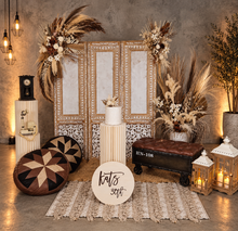 Load image into Gallery viewer, Boho rustic set up package – Option 1 - HIRE ONLY
