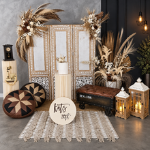 Load image into Gallery viewer, Boho rustic set up package – Option 1 - HIRE ONLY
