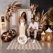 Load image into Gallery viewer, Boho rustic set up package – Option 1 - HIRE ONLY
