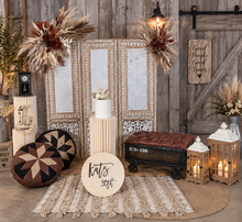 Load image into Gallery viewer, Boho rustic set up package – Option 2 - HIRE ONLY
