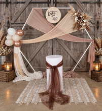 Load image into Gallery viewer, Hexagonal Backdrop Neutral &amp; Nude colours – Package 3 - HIRE RANGE
