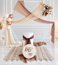 Load image into Gallery viewer, Hexagonal Backdrop Neutral &amp; Nude colours – Package 3 - HIRE RANGE

