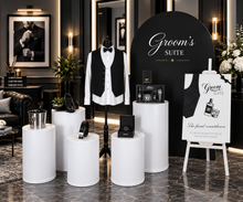 Load image into Gallery viewer, Grooms Preparation Room - Set up Option 8 - HIRE ONLY

