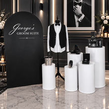 Load image into Gallery viewer, Grooms Preparation Room - Set up Option 8 - HIRE ONLY
