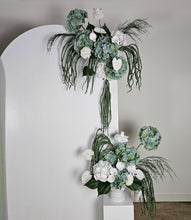 Load image into Gallery viewer, Popular Green &amp; white flowers Set up – Option 3 - HIRE ONLY
