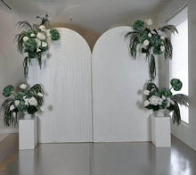 Load image into Gallery viewer, Popular Green &amp; white flowers Set up – Option 4 - HIRE ONLY
