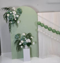 Load image into Gallery viewer, Popular Green &amp; white flowers Set up – Option 7 - HIRE ONLY
