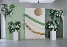 Load image into Gallery viewer, Popular Green &amp; white flowers Set up – Option 7 - HIRE ONLY
