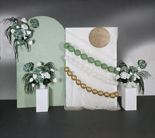 Load image into Gallery viewer, Popular Green &amp; white flowers Set up – Option 8 - HIRE ONLY
