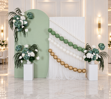 Load image into Gallery viewer, Popular Green &amp; white flowers Set up – Option 8 - HIRE ONLY
