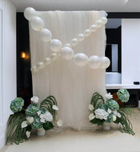 Load image into Gallery viewer, Popular Green &amp; white flowers Set up – Option 9 - HIRE ONLY
