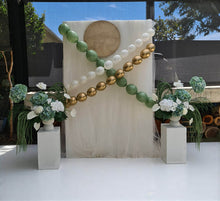 Load image into Gallery viewer, Popular Green &amp; white flowers Set up – Option 10 - HIRE ONLY
