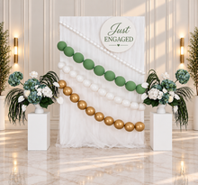 Load image into Gallery viewer, Popular Green &amp; white flowers Set up – Option 10 - HIRE ONLY
