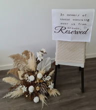 Load image into Gallery viewer, Memory Reserved seating sign for Wedding - Style 2
