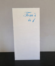 Load image into Gallery viewer, Small white rectangular arch backdrop / welcome sign - HIRE ONLY
